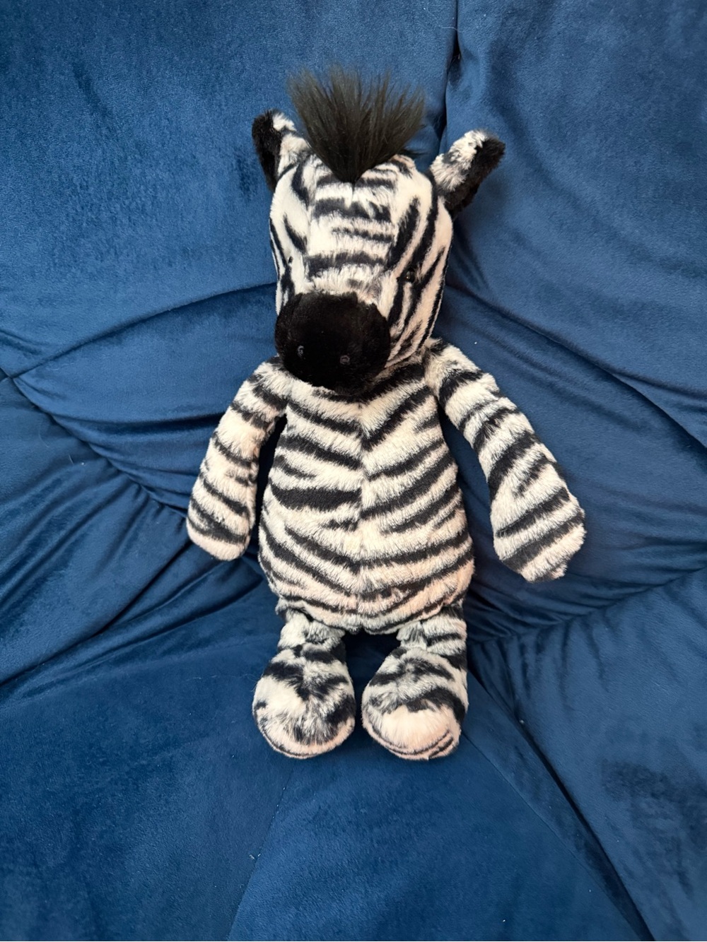 NWOT Jellycat Bashful Zebra 12” Long Retired Authentic